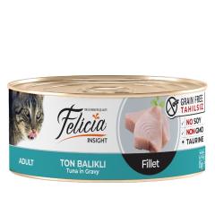 Felicia Tahılsız Ton Balıklı Fileto Yaş Kedi Konservesi 85 Gr