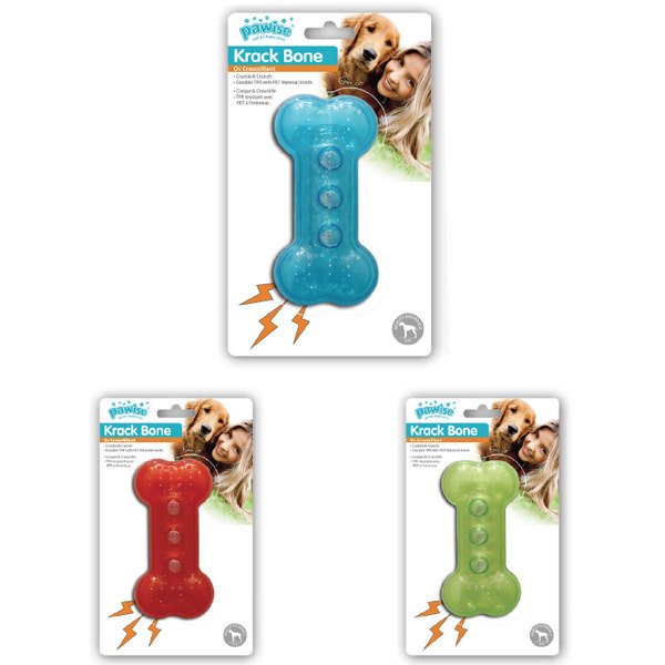 Pawise Krack Sesli Kemik Köpek Oyuncağı 14 cm