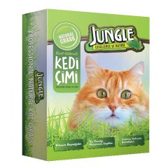 Jungle Kedi Çimi Seti