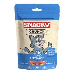 Snacky Crunchy Somonlu Kedi Ödülü Anti-Age 60 gr