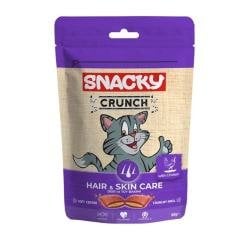 Snacky Crunch Tavuklu Tüy Sağlığı İçin Kedi Ödülü Hair Skin 60gr