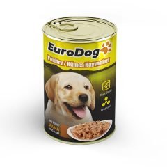 EuroDog Yavru Köpek Konservesi Tavuklu 415 Gr (10)