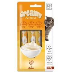 M-Pets Tavuklu Sıvı Kedi Ödül Maması 4x15gr