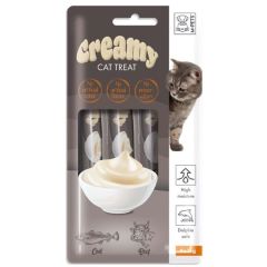 M-Pets Morina Balıklı Ve Sığır Etli Sıvı Kedi Ödül Maması 4x15gr