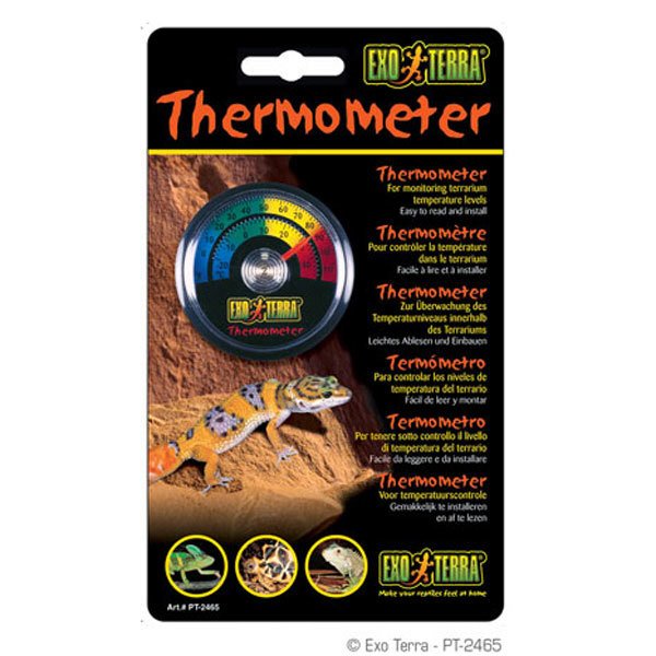 Exo Terra Yuvarlak Thermometer