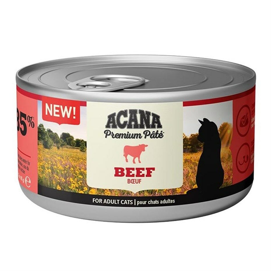 Acana Premium Pate (ezme) Sığır Etli Kedi Konservesi 85 Gr
