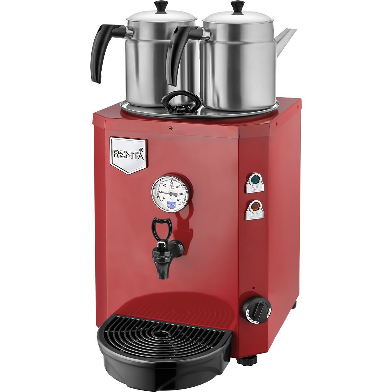 2 Demlikli Jumbo Çay Makinesi 15 lt