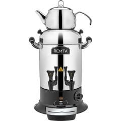 Maksi Çift Demlikli Çay Makinesi 16 lt