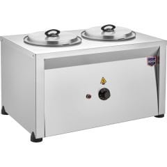 Çiftli Çorba Isıtıcı 9+9 lt