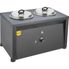 Çiftli Çorba Isıtıcı 9+9 lt