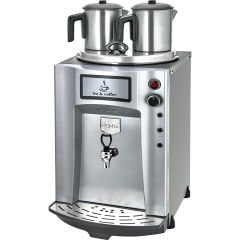 2 Demlikli Premium Jumbo Çay Makinesi 23 lt Şamandıralı (Şebekeden Su Alma)