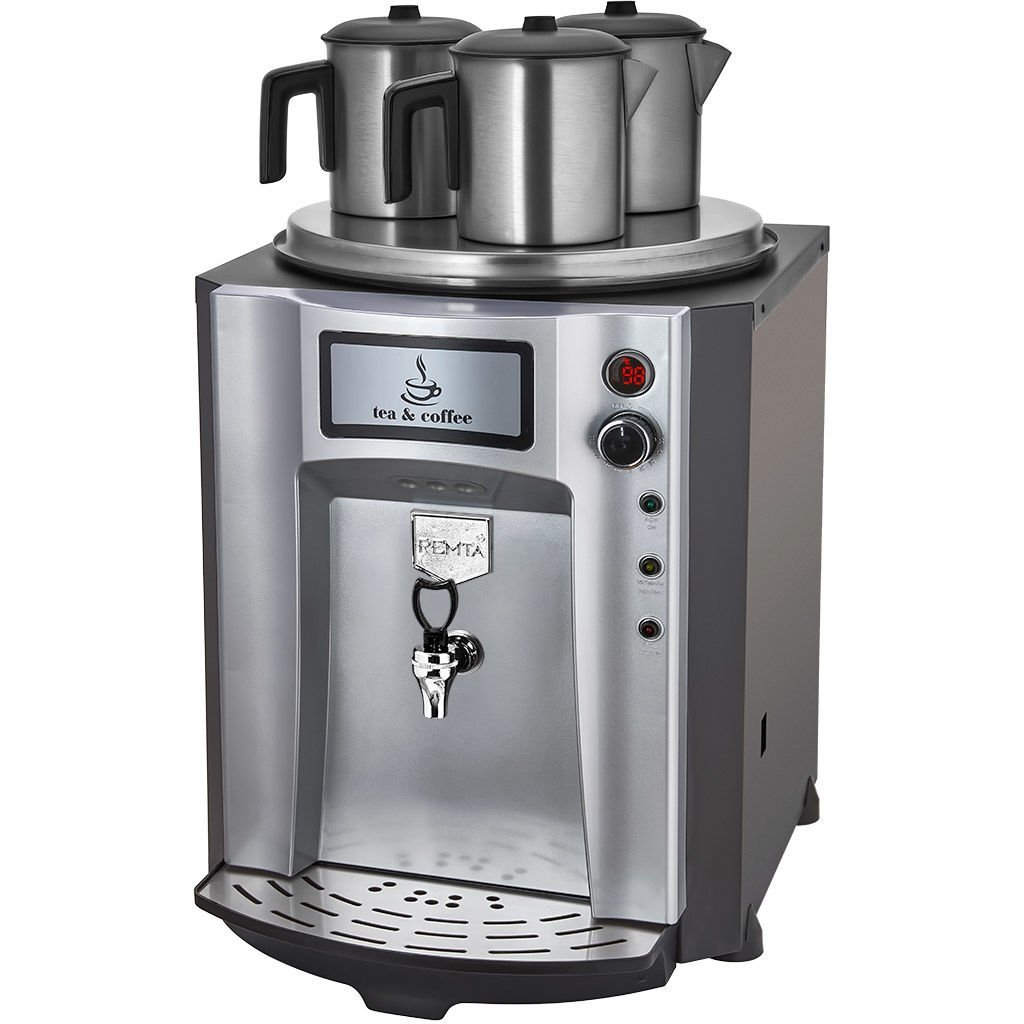 3 Demlikli Premium Jumbo Çay Makinesi 40 lt Şamandıralı (Şebekeden Su Alma)