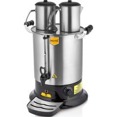 Platin Model Çift Demlikli Çay Makinesi 17 lt (Demlik Dahil) - PT14