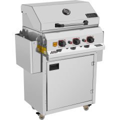 Tüplü (LPG) Profesyonel Döküm Barbekü - R134