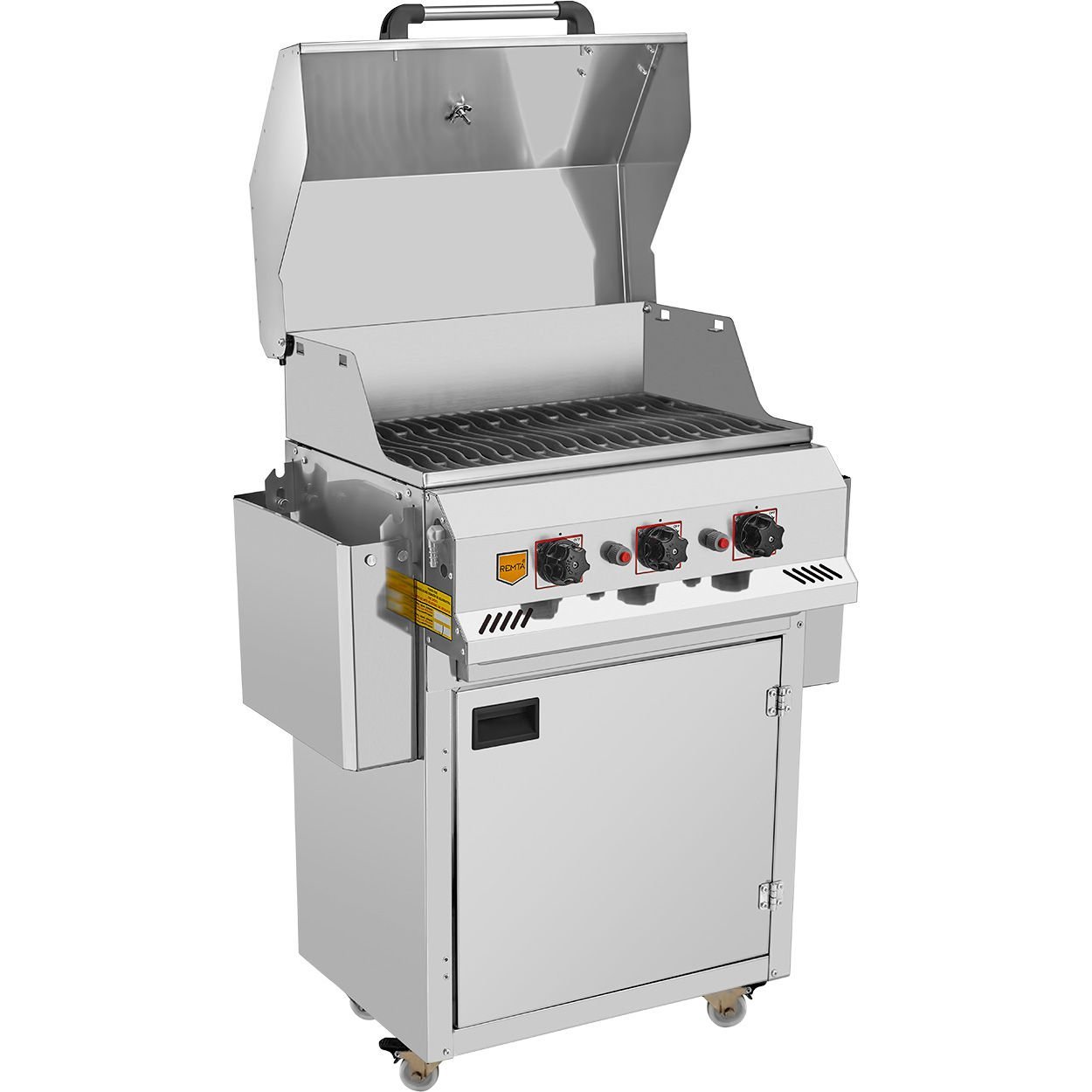 Tüplü (LPG) Profesyonel Döküm Barbekü - R134