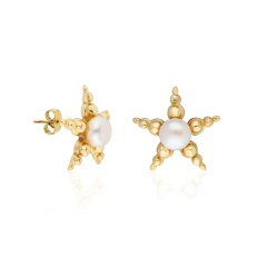 Star Pearl Earrings