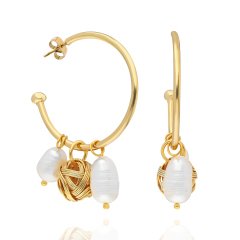 Jr. Hoop Dreams Earrings