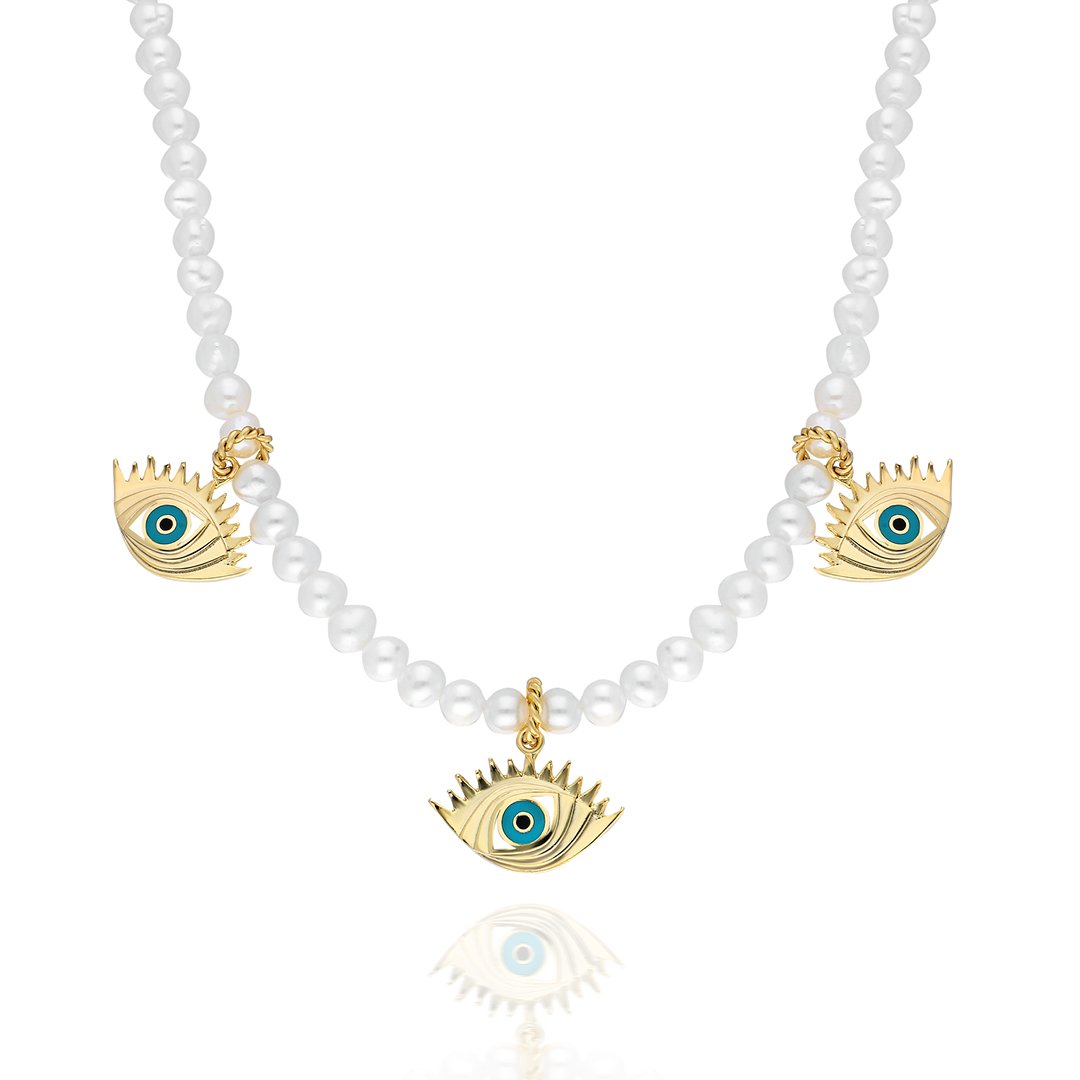 Small Evil Eye Necklace