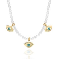 Small Evil Eye Necklace