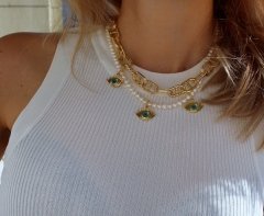 Small Evil Eye Necklace