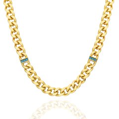 Chain Turquoise Necklace
