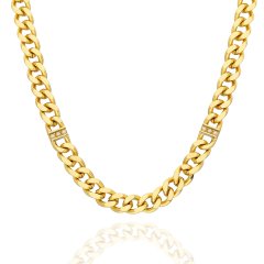 Chain Pearl Necklace