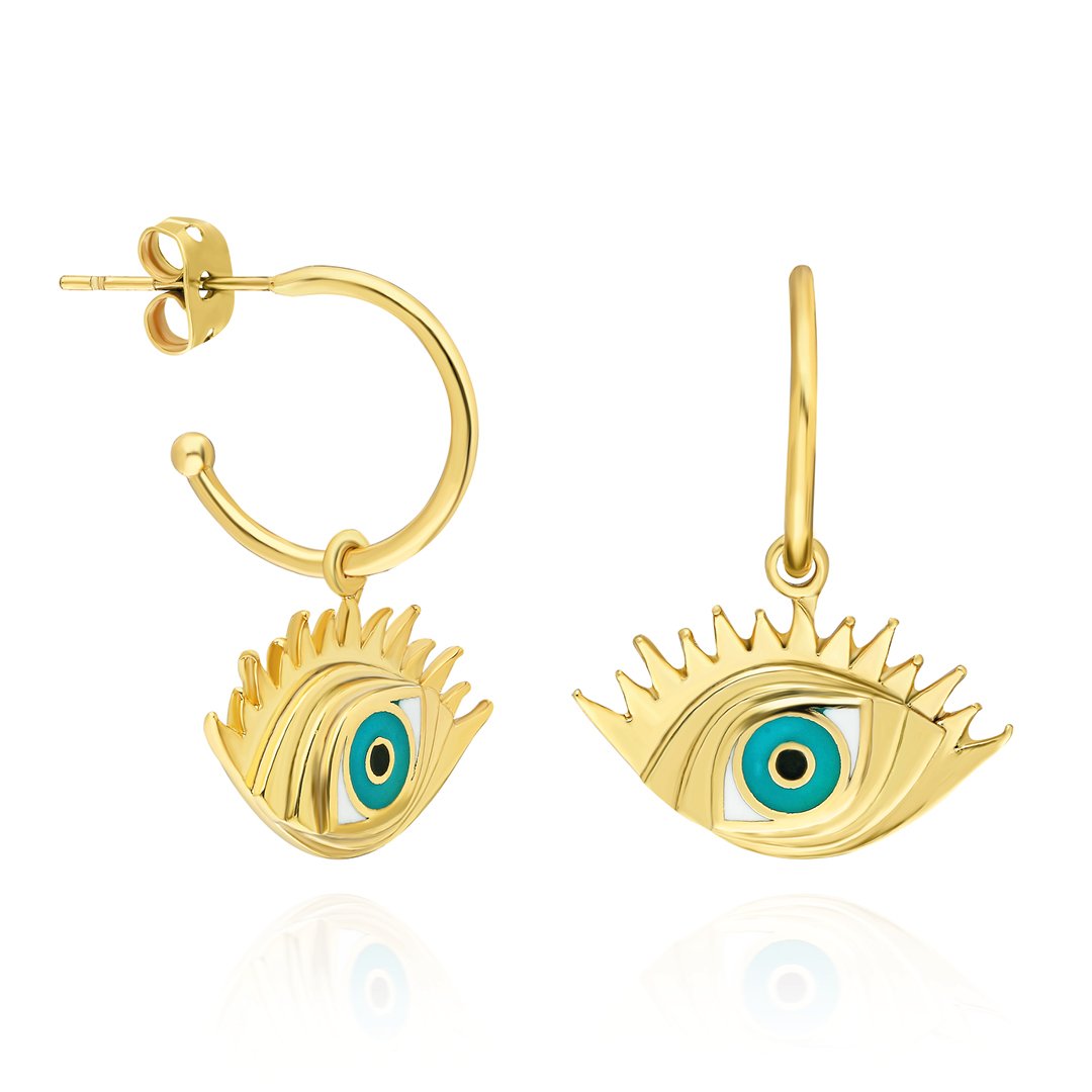 Evil Eye Earrings