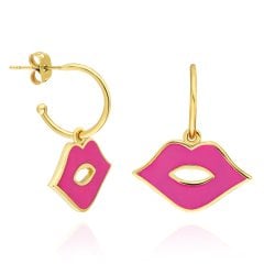 Pink Kiss Earrings