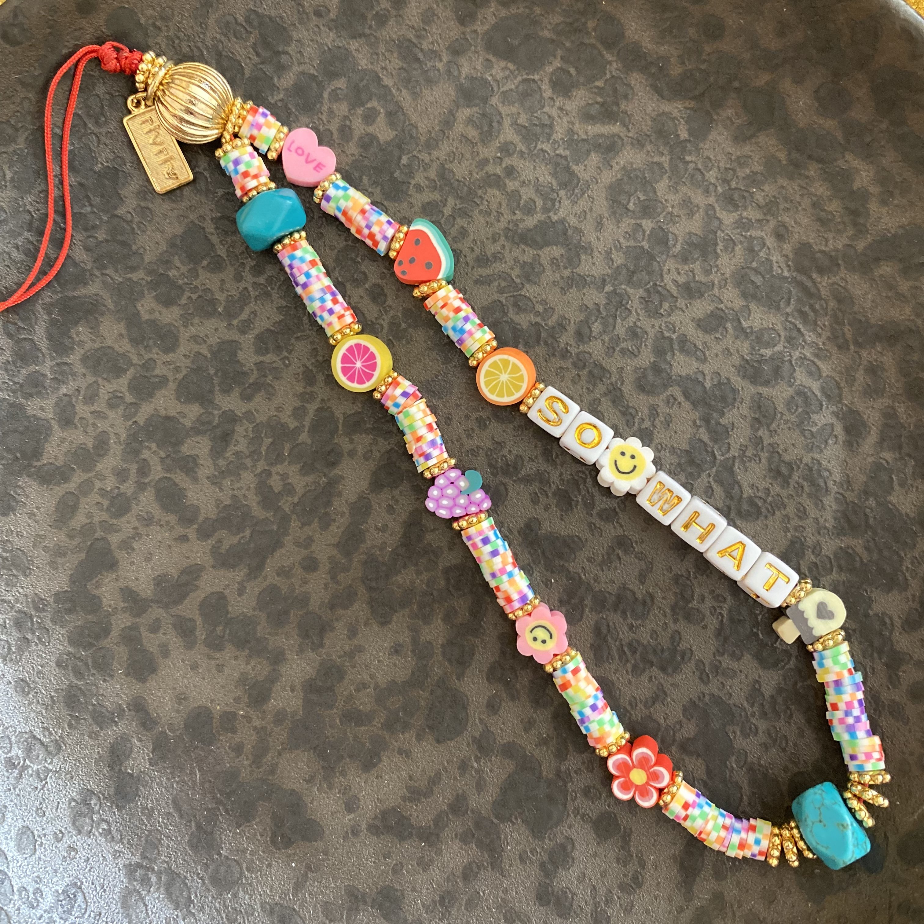 So What Phone Charm