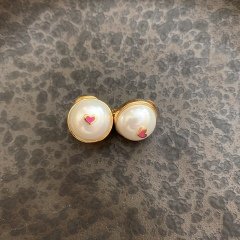 Pink Sweet Heart Earrings