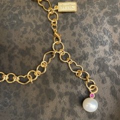 Pink Pearl Anklet