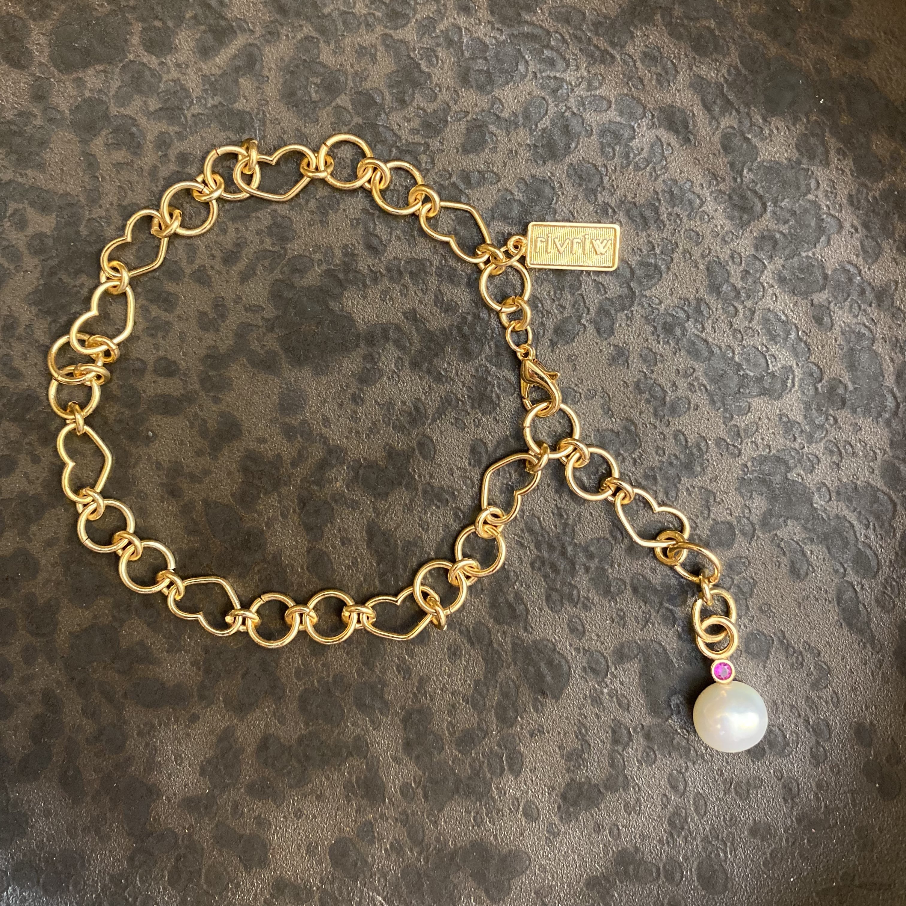 Pink Pearl Anklet