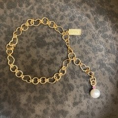 Pink Pearl Anklet