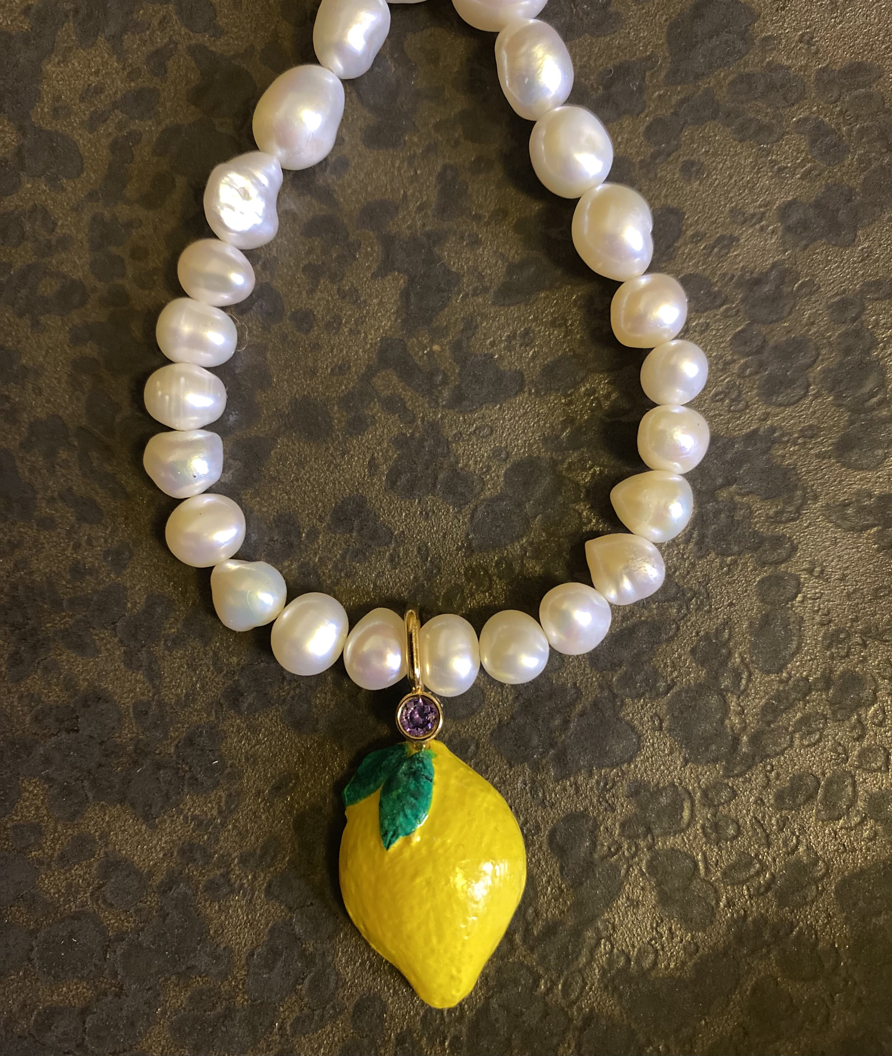 Lemon Anklet