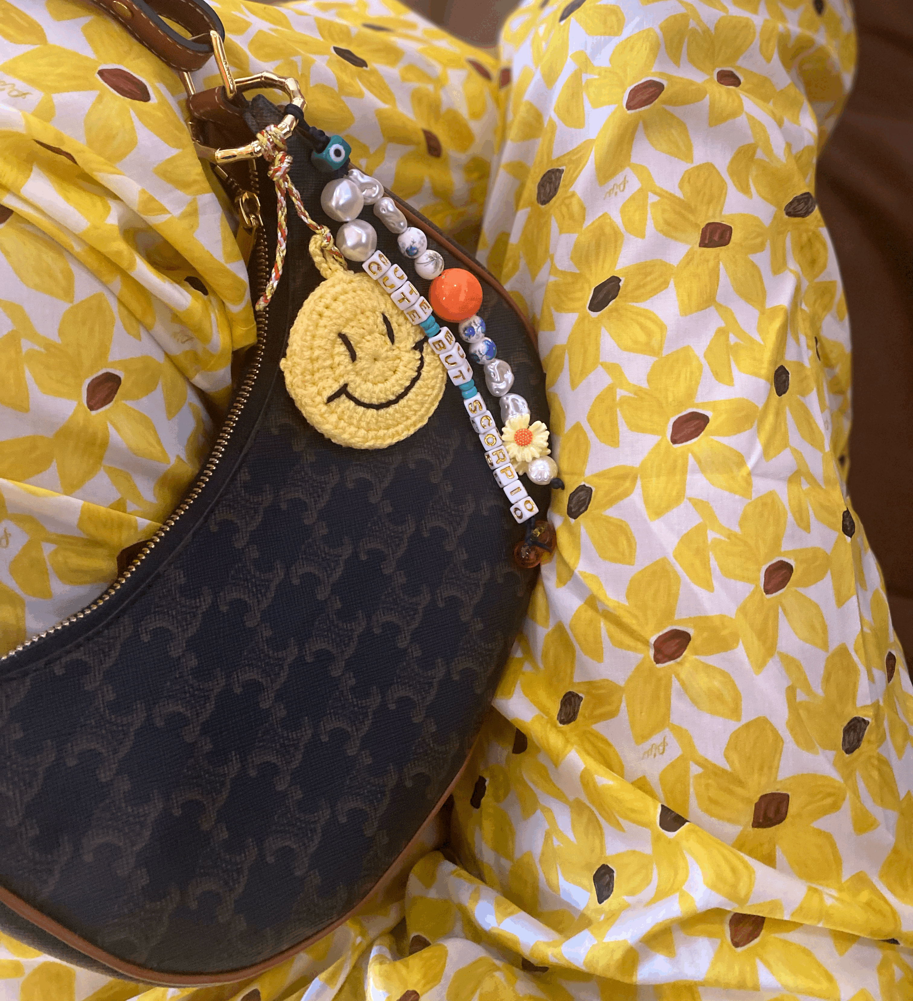 Smile Bag Charm
