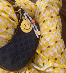 Smile Bag Charm