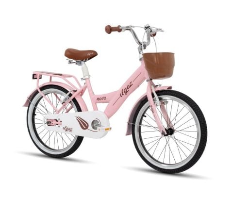 TommyBike Latte Hasır Sepetli, Deri Elcikli 20 Jant Çocuk Bisikleti, 6-9 Yaş Çocuk Bisikleti