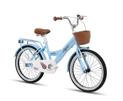TommyBike Latte Hasır Sepetli, Deri Elcikli 20 Jant Çocuk Bisikleti, 6-9 Yaş Çocuk Bisikleti