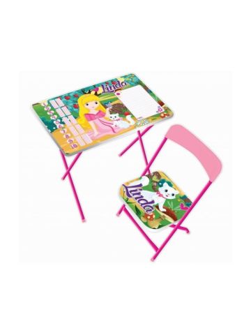 Furkan Toys Yazı Tahtalı Çocuk Ders Çalışma Masası