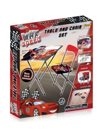 Furkan Toys Yazı Tahtalı Çocuk Ders Çalışma Masası Max Speed