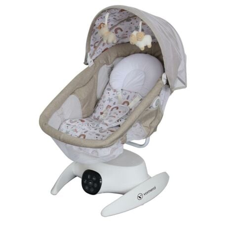 TommyBaby Vomero Rosy 3 kademeli Elektrikli Beşik 2in1 Beşik Ana kucağı