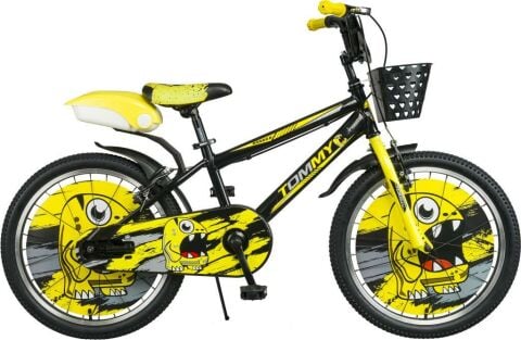TommyBike 20 jant Bisiklet Lüx Aksesuarlı Cocuk Bisikleti 6 -10 Yaş KIRMIZI