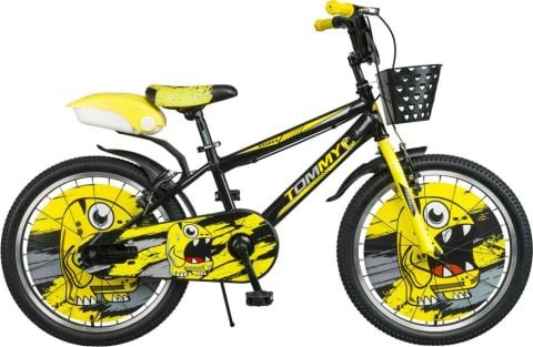 TommyBike 20 jant Bisiklet Lüx Aksesuarlı Cocuk Bisikleti 6 -10 Yaş YEŞİL