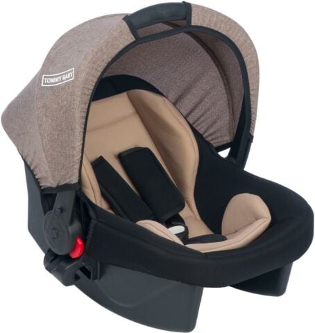 TommyBaby Lüx Pedli Aparatlı Bebek Taşıma Puset Anakucağı GRİ