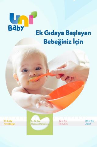 Uni Baby Hassas Dokunuş Islak Mendil 12'li 624 Yaprak