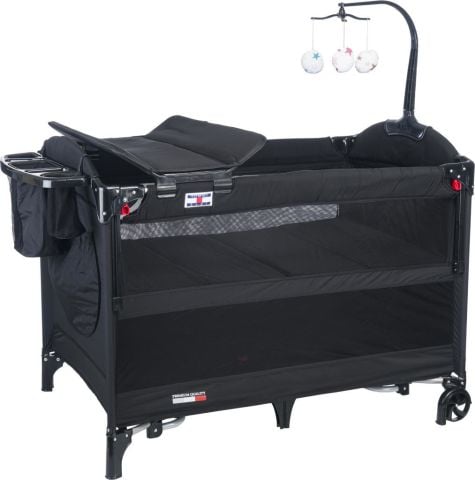 TommyBaby Anne Yanı Beşik Park Yatak Oyun Parkı 70x110 KAHVERENGİ