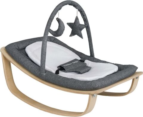 Tommybaby Bella Natural Ahşap Ana Kucağı Sallanır KAHVERENGİ