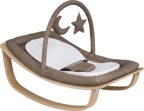 Tommybaby Bella Natural Ahşap Ana Kucağı Sallanır KAHVERENGİ