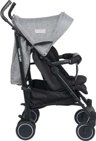 TommyBaby Luppo Black Tam Yatar Baston Bebek Arabası Puset SİYAH