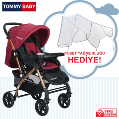 Tommybaby Eagle Gold Alüminyum Lüx Çift Yön Bebek Arabası